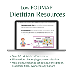 Low FODMAP Resource Pack for Dietitians