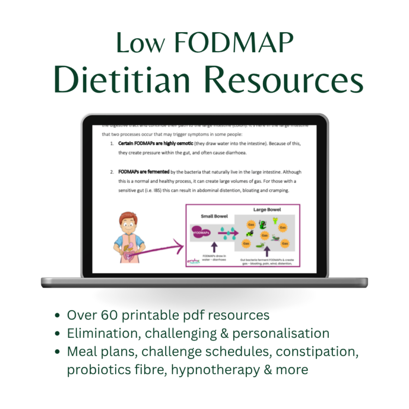 Low FODMAP Resource Pack for Dietitians