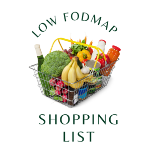 FODMAP Friendly Shopping List