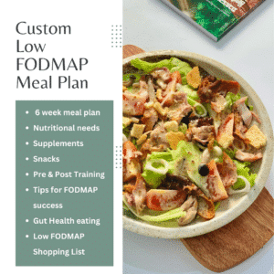 Custom 6 week Low FODMAP Meal Plan