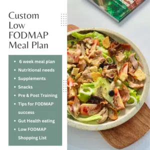 Custom 6 week Low FODMAP Meal Plan